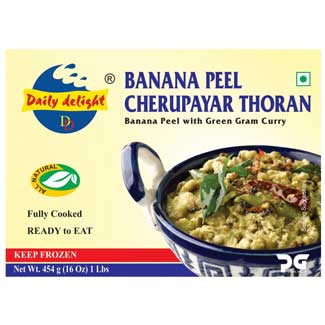 Daily Delight Banana Peel Cherupayar Thoran